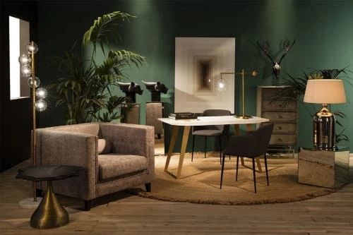 Thai Natura Lampadaires Lampadaire 6 Lumières Industriel 4 Thai Natura Lampadaires Lampadaire 6 Lumières Industriel – Image 2