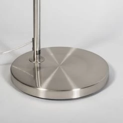 QAZQA Lampadaires Lampadaire à Arc En Acier -Lampadaires || Lustres || Guirlandes et décorations lumineuses Soldes lampadaire a arc en acier 3