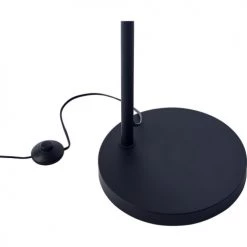 ATHM DESIGN Lampadaires Lampadaire Abat Jour Blanc Acrylique Pied Métal -Lampadaires || Lustres || Guirlandes et décorations lumineuses Soldes lampadaire abat jour blanc acrylique pied metal 4