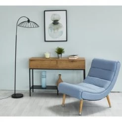 ATHM DESIGN Lampadaires Lampadaire Abat Jour Et Pied Métal Noir -Lampadaires || Lustres || Guirlandes et décorations lumineuses Soldes lampadaire abat jour et pied metal noir 18