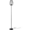 ATHM DESIGN Lampadaires Lampadaire Abat Jour Et Pied Métal Noir -Lampadaires || Lustres || Guirlandes et décorations lumineuses Soldes lampadaire abat jour et pied metal noir 3