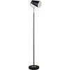 ATHM DESIGN Lampadaires Lampadaire Abat Jour Et Pied Métal Noir -Lampadaires || Lustres || Guirlandes et décorations lumineuses Soldes lampadaire abat jour et pied metal noir 35
