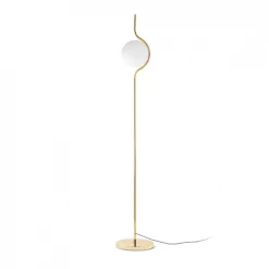 Faro Lampadaires Lampadaire Aluminium Doré Led H118cm