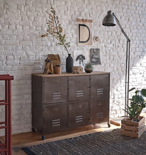 Maisons Du Monde Lampadaires Lampadaire Articulé En Métal Brossé Et Manguier H168 7 Maisons Du Monde Lampadaires Lampadaire Articulé En Métal Brossé Et Manguier H168 – Image 5