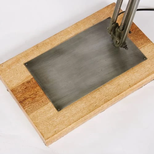 Maisons Du Monde Lampadaires Lampadaire Articulé En Métal Brossé Et Manguier H168 6 Maisons Du Monde Lampadaires Lampadaire Articulé En Métal Brossé Et Manguier H168 – Image 4