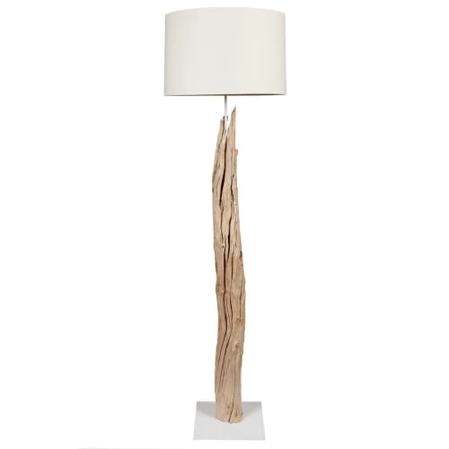 Maisons Du Monde Lampadaires Lampadaire Avec Abat-jour En Coton Ivoire H169 4 Maisons Du Monde Lampadaires Lampadaire Avec Abat-jour En Coton Ivoire H169 – Image 2