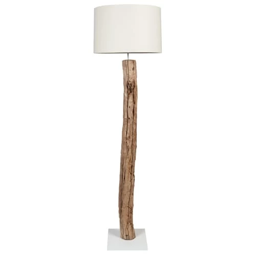 Maisons Du Monde Lampadaires Lampadaire Avec Abat-jour En Coton Ivoire H169 5 Maisons Du Monde Lampadaires Lampadaire Avec Abat-jour En Coton Ivoire H169 – Image 3