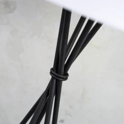 It's About Romi Lampadaires Lampadaire Avec Pieds Noirs Et Abat-jour Noir H175cm -Lampadaires || Lustres || Guirlandes et décorations lumineuses Soldes lampadaire avec pieds noirs et abat jour noir h175cm 2