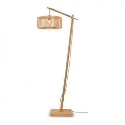 Good & Mojo Lampadaires Lampadaire Bambou Beige H176cm
