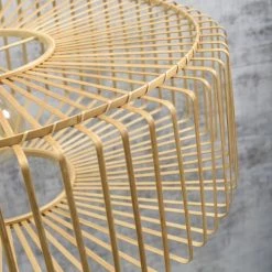 Good & Mojo Lampadaires Lampadaire Bambou Beige H176cm -Lampadaires || Lustres || Guirlandes et décorations lumineuses Soldes lampadaire bambou beige h176cm 4