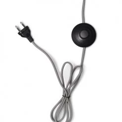 Good & Mojo Lampadaires Lampadaire Bambou Et Lin Naturel Noir H176cm -Lampadaires || Lustres || Guirlandes et décorations lumineuses Soldes lampadaire bambou et lin naturel noir h176cm 4