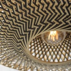 Good & Mojo Lampadaires Lampadaire Bambou H176cm -Lampadaires || Lustres || Guirlandes et décorations lumineuses Soldes lampadaire bambou h176cm 4
