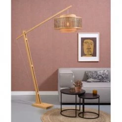 Good & Mojo Lampadaires Lampadaire Bambou Naturel H207cm 9 Good & Mojo Lampadaires Lampadaire Bambou Naturel H207cm -Lampadaires || Lustres || Guirlandes et décorations lumineuses Soldes lampadaire bambou naturel h207cm 1