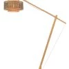 Good & Mojo Lampadaires Lampadaire Bambou Naturel H207cm -Lampadaires || Lustres || Guirlandes et décorations lumineuses Soldes lampadaire bambou naturel h207cm
