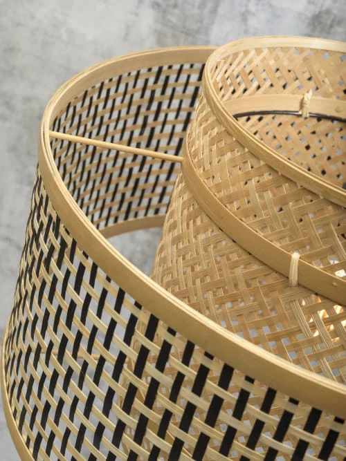 Good & Mojo Lampadaires Lampadaire Bambou Naturel H207cm 7 Good & Mojo Lampadaires Lampadaire Bambou Naturel H207cm – Image 5