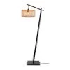 Good & Mojo Lampadaires Lampadaire Bambou Noir H176cm -Lampadaires || Lustres || Guirlandes et décorations lumineuses Soldes lampadaire bambou noir h176cm 12