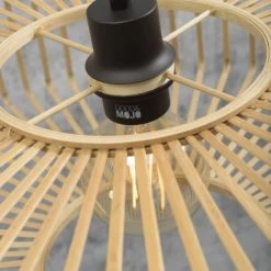 Good & Mojo Lampadaires Lampadaire Bambou Noir H176cm -Lampadaires || Lustres || Guirlandes et décorations lumineuses Soldes lampadaire bambou noir h176cm 15