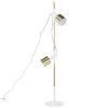 Beliani Lampadaires Lampadaire Blanc -Lampadaires || Lustres || Guirlandes et décorations lumineuses Soldes lampadaire blanc
