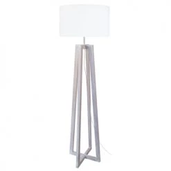 Tosel Lampadaires Lampadaire Bois Blanc
