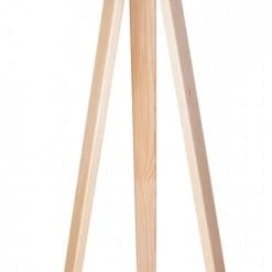 BPS Koncept Lampadaires Lampadaire Bois Clair H145