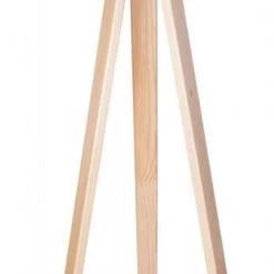 BPS Koncept Lampadaires Lampadaire Blanc H145 9 BPS Koncept Lampadaires Lampadaire Blanc H145 -Lampadaires || Lustres || Guirlandes et décorations lumineuses Soldes lampadaire bois clair h145 3