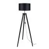 Tosel Lampadaires Lampadaire Bois Noir