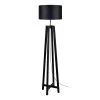 Tosel Lampadaires Lampadaire Bois Noir -Lampadaires || Lustres || Guirlandes et décorations lumineuses Soldes lampadaire bois noir 7