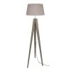 Tosel Lampadaires Lampadaire Bois Taupe -Lampadaires || Lustres || Guirlandes et décorations lumineuses Soldes lampadaire bois taupe