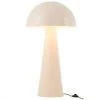 Meubles & Design Lampadaires Lampadaire Champignon En Métal Blanc -Lampadaires || Lustres || Guirlandes et décorations lumineuses Soldes lampadaire champignon en metal blanc