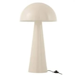 Meubles & Design Lampadaires Lampadaire Champignon En Métal Blanc -Lampadaires || Lustres || Guirlandes et décorations lumineuses Soldes lampadaire champignon en metal blanc 2