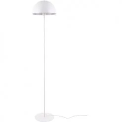 Leitmotiv Lampadaires Lampadaire Champignon En Métal Blanc -Lampadaires || Lustres || Guirlandes et décorations lumineuses Soldes lampadaire champignon en metal blanc 5
