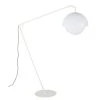 Maisons Du Monde Lampadaires Lampadaire D'extérieur En Métal Et Globe Blancs H173 -Lampadaires || Lustres || Guirlandes et décorations lumineuses Soldes lampadaire d exterieur en metal et globe blancs h173 1000 1 25 223024 3