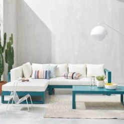 Maisons Du Monde Lampadaires Lampadaire D'extérieur En Métal Et Globe Blancs H173 -Lampadaires || Lustres || Guirlandes et décorations lumineuses Soldes lampadaire d exterieur en metal et globe blancs h173 1000 1 25 223024 4