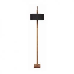 Lampea Lampadaires Lampadaire Design En Bois Noir 176 Cm -Lampadaires || Lustres || Guirlandes et décorations lumineuses Soldes lampadaire design en bois noir 176 cm 3