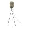 Vivabita Lampadaires Lampadaire Design En Métal Beige 150 Cm