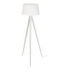 Lampea Lampadaires Lampadaire Design En Métal Blanc 150 Cm -Lampadaires || Lustres || Guirlandes et décorations lumineuses Soldes lampadaire design en metal blanc 150 cm 1