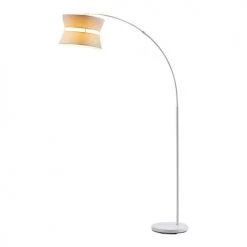 Lampea Lampadaires Lampadaire Design En Métal Blanc 178 Cm