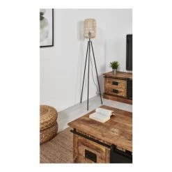 Vivabita Lampadaires Lampadaire Design En Métal Naturel 155 Cm -Lampadaires || Lustres || Guirlandes et décorations lumineuses Soldes lampadaire design en metal naturel 155 cm 3