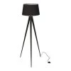 Lampea Lampadaires Lampadaire Design En Métal Noir 150 Cm 2 Lampea Lampadaires Lampadaire Design En Métal Noir 150 Cm -Lampadaires || Lustres || Guirlandes et décorations lumineuses Soldes lampadaire design en metal noir 150 cm