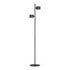 Deladeco Lampadaires Lampadaire Design En Métal Noir 150 Cm -Lampadaires || Lustres || Guirlandes et décorations lumineuses Soldes lampadaire design en metal noir 150 cm 4