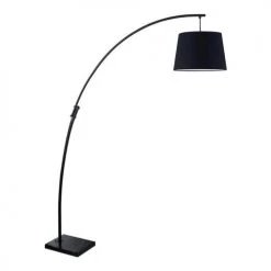 Lampea Lampadaires Lampadaire Design En Métal Noir 188 Cm -Lampadaires || Lustres || Guirlandes et décorations lumineuses Soldes lampadaire design en metal noir 188 cm 2