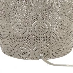 Beliani Lampadaires Lampadaire Design En Nickel -Lampadaires || Lustres || Guirlandes et décorations lumineuses Soldes lampadaire design en nickel 4