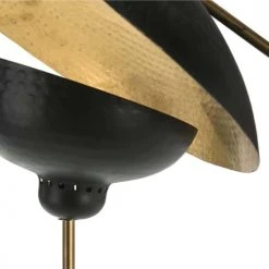 Thai Natura Lampadaires Lampadaire Doré Et Noir -Lampadaires || Lustres || Guirlandes et décorations lumineuses Soldes lampadaire dore et noir 1