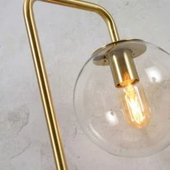 It's About Romi Lampadaires Lampadaire Doré H156cm -Lampadaires || Lustres || Guirlandes et décorations lumineuses Soldes lampadaire dore h156cm 2