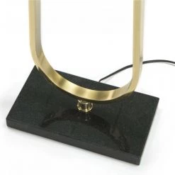 Thai Natura Lampadaires Lampadaire Dorée Pied Noir -Lampadaires || Lustres || Guirlandes et décorations lumineuses Soldes lampadaire doree pied noir 1