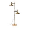Dutchbone Lampadaires Lampadaire Double Fini Laiton Or -Lampadaires || Lustres || Guirlandes et décorations lumineuses Soldes lampadaire double fini laiton or
