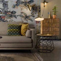 Dutchbone Lampadaires Lampadaire Double Fini Laiton Or -Lampadaires || Lustres || Guirlandes et décorations lumineuses Soldes lampadaire double fini laiton or 2