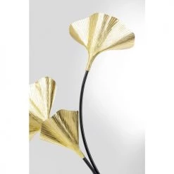 Kare Design Lampadaires Lampadaire En Acier 3 Abat-jours Feuilles Ginkgo Dorées H182 -Lampadaires || Lustres || Guirlandes et décorations lumineuses Soldes lampadaire en acier 3 abat jours feuilles ginkgo dorees h182 1