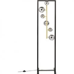 Kare Design Lampadaires Lampadaire En Acier 6 Abat-jours En Verre H160