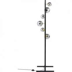 Kare Design Lampadaires Lampadaire En Acier 6 Abat-jours En Verre H160 -Lampadaires || Lustres || Guirlandes et décorations lumineuses Soldes lampadaire en acier 6 abat jours en verre h160 3